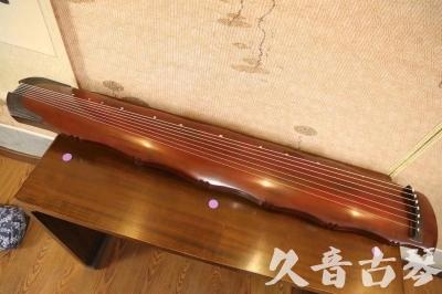 安阳市●久音古琴  ●典藏系列 20230726 [红洒金竹节]