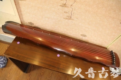 安阳市●久音古琴  ●典藏系列 20230807 [红洒金竹节]